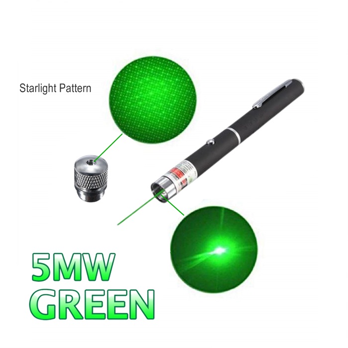 Buy Green Laser Pointer Pen 5mW Laser High Power 532n Tactical Starry